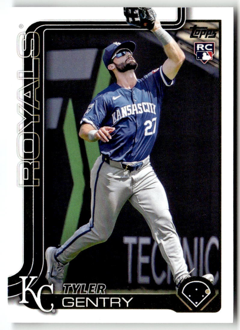 2025 Topps Tyler Gentry #6 (RC) front