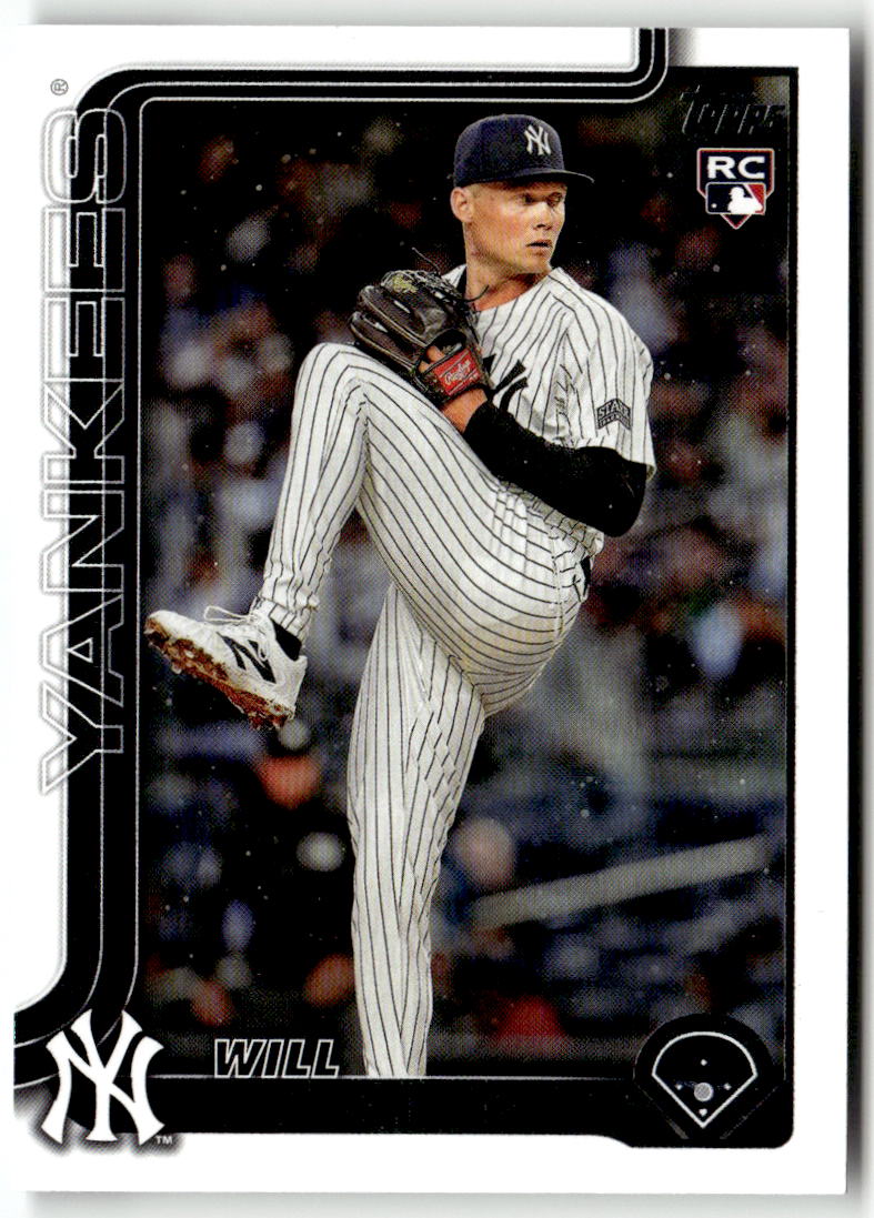 2025 Topps Will Warren #97 (RC) front