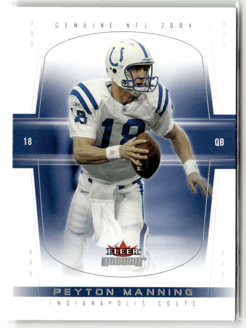 2004 Fleer Genuine Peyton Manning #43 front