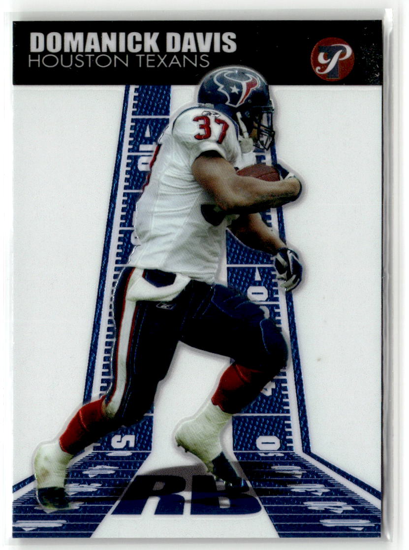2004 Topps Pristine Domanick Davis #26 front