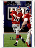 2007 Upper Deck Eli Manning #126 front
