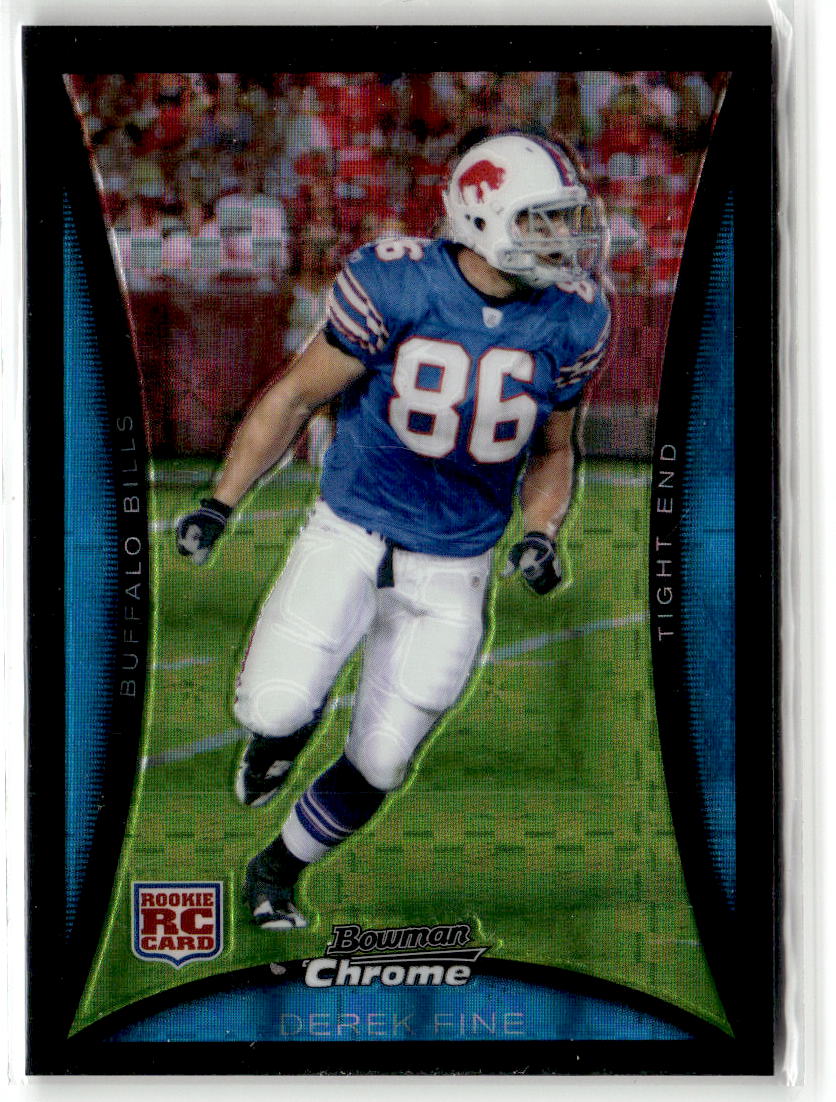 2008 Bowman Chrome Derek Fine [Xfractor] #BC35 front