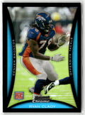 2008 Bowman Chrome Ryan Clady [Blue Refractor] #BC1 front