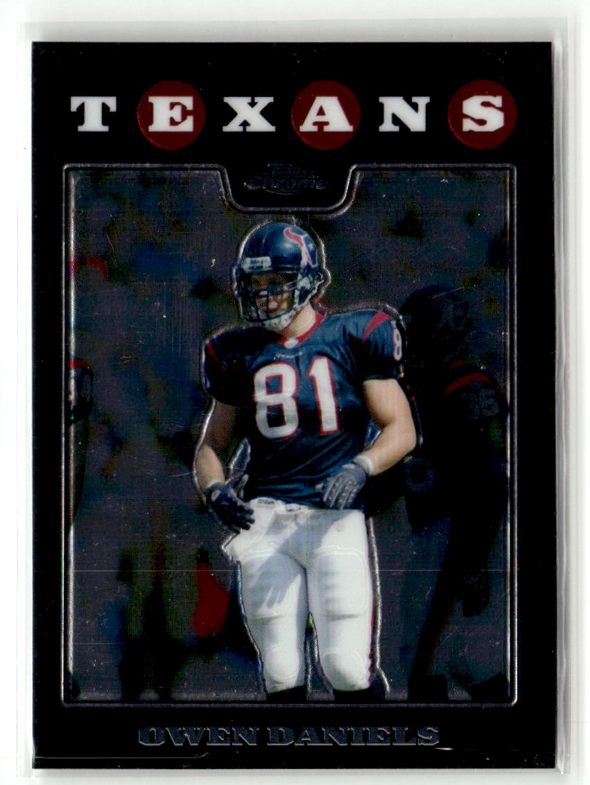 2008 Topps Chrome Owen Daniels #TC93 front
