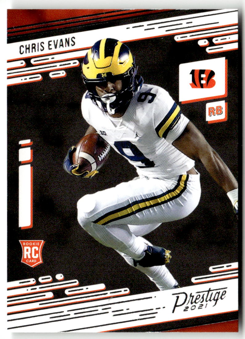 2021 Panini Prestige Chris Evans #291 (RC) front