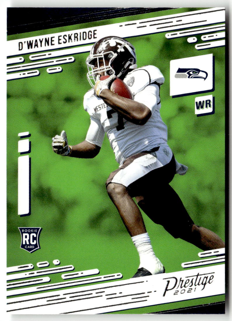 2021 Panini Prestige D'Wayne Eskridge #233 (RC)