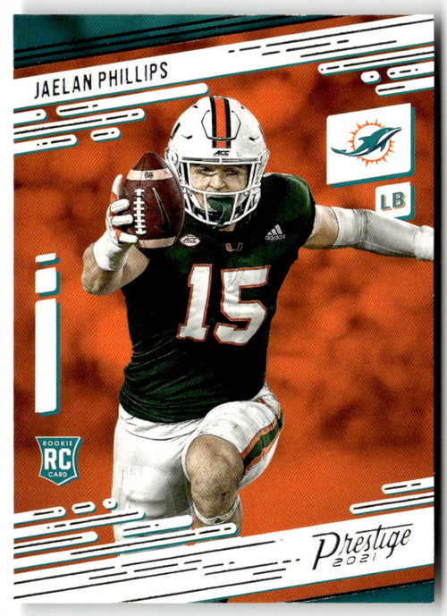 2021 Panini Prestige Jaelan Phillips #262 (RC) front