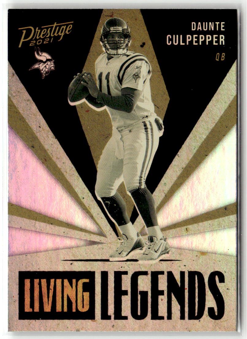 2021 Panini Prestige Living Legends Daunte Culpepper #LL-19 front