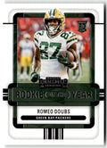 2022 Panini Contenders Rookie of the Year Romeo Doubs #ROY-RDO (RC) front