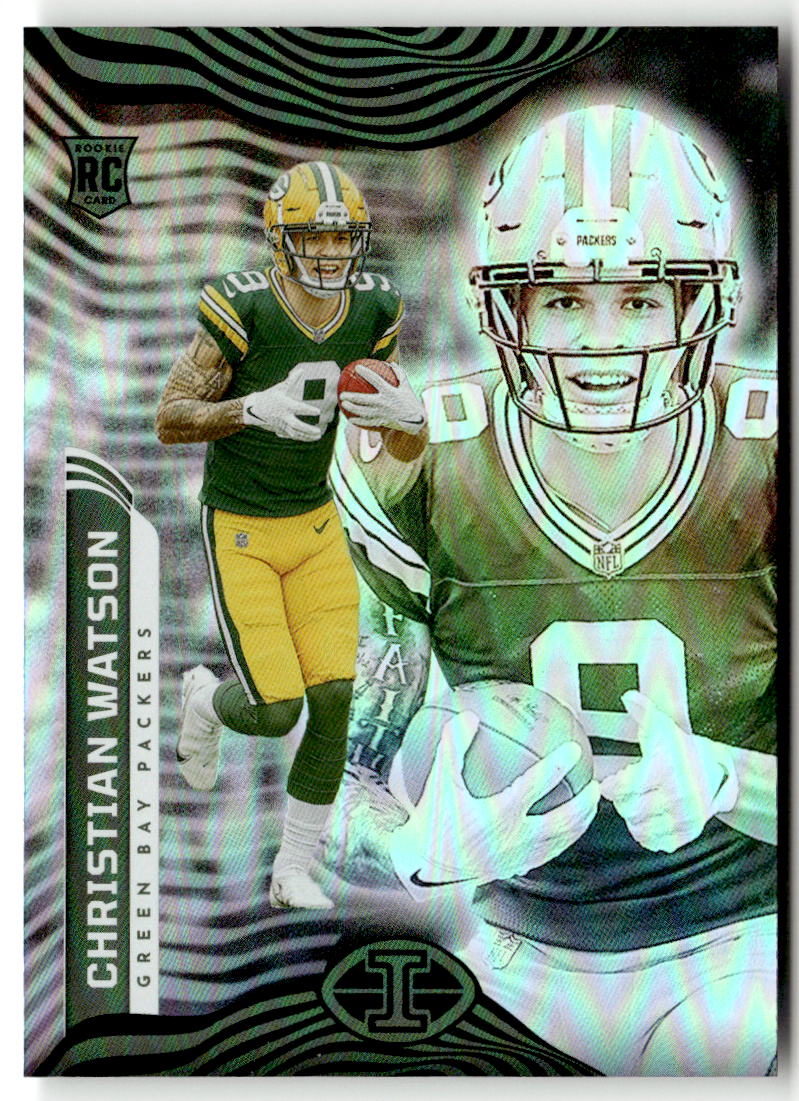 2022 Panini Illusions Christian Watson #35 (RC) front