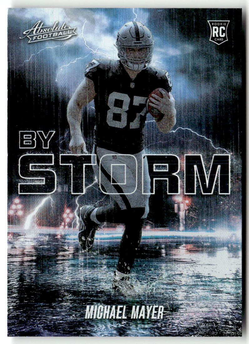 2023 Panini Absolute By Storm Michael Mayer #BST-16 (RC) front