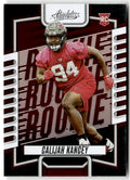 2023 Panini Absolute Calijah Kancey #155 (RC) front