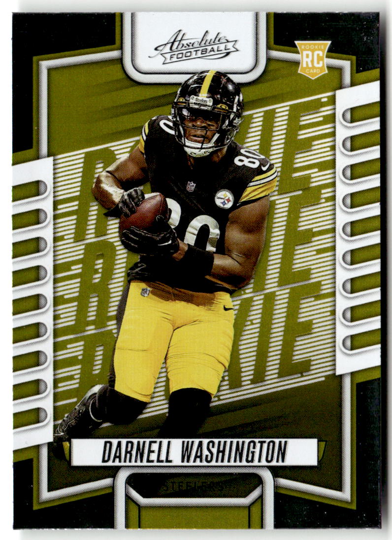 2023 Panini Absolute Darnell Washington #187 (RC) front