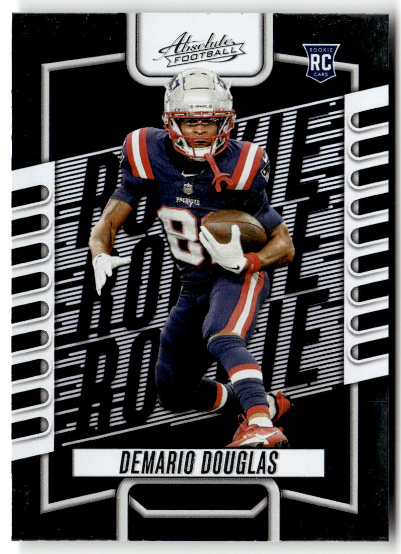 2023 Panini Absolute Demario Douglas #158 (RC) front