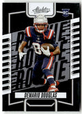 2023 Panini Absolute Demario Douglas #158 (RC) front