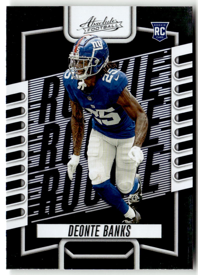 2023 Panini Absolute Deonte Banks #156 (RC) front