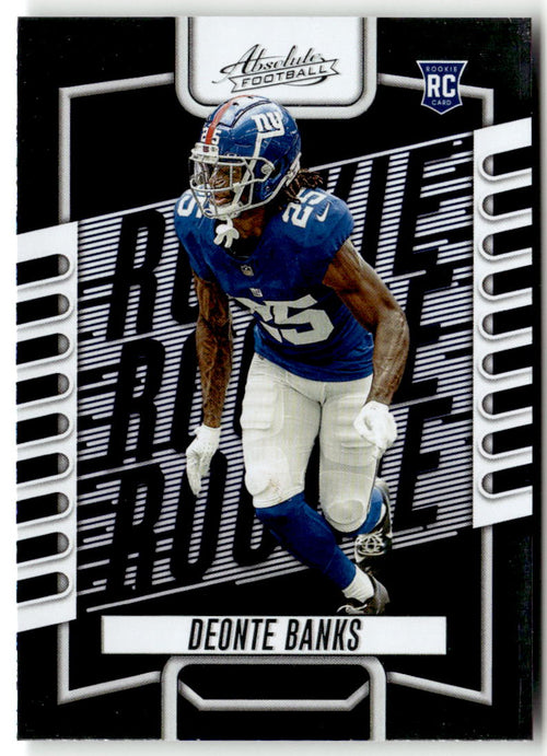 2023 Panini Absolute Deonte Banks #156 (RC) front