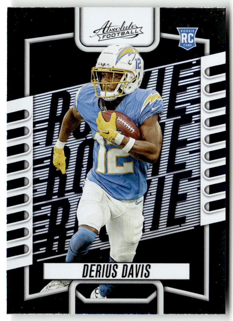 2023 Panini Absolute Derius Davis #196 (RC) front