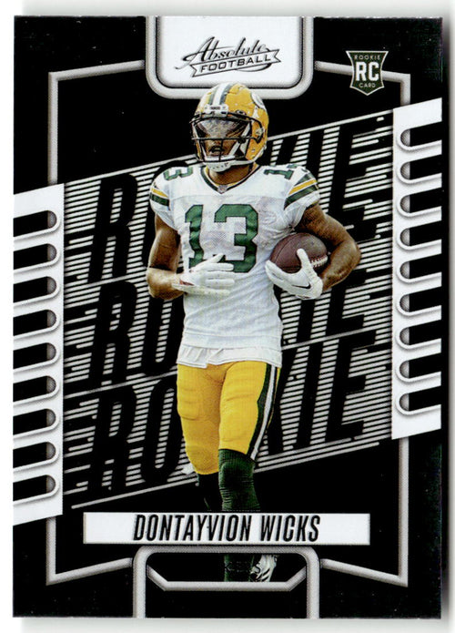 2023 Panini Absolute Dontayvion Wicks #199 (RC) front