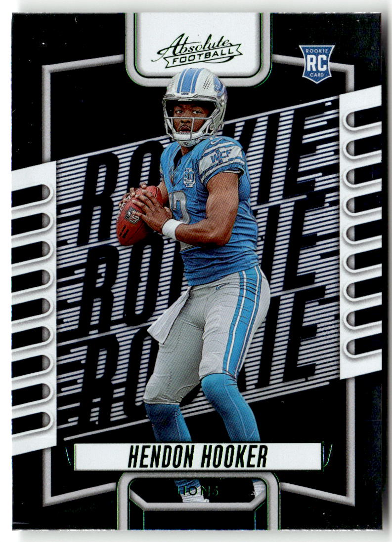 2023 Panini Absolute Hendon Hooker #123 (RC) front