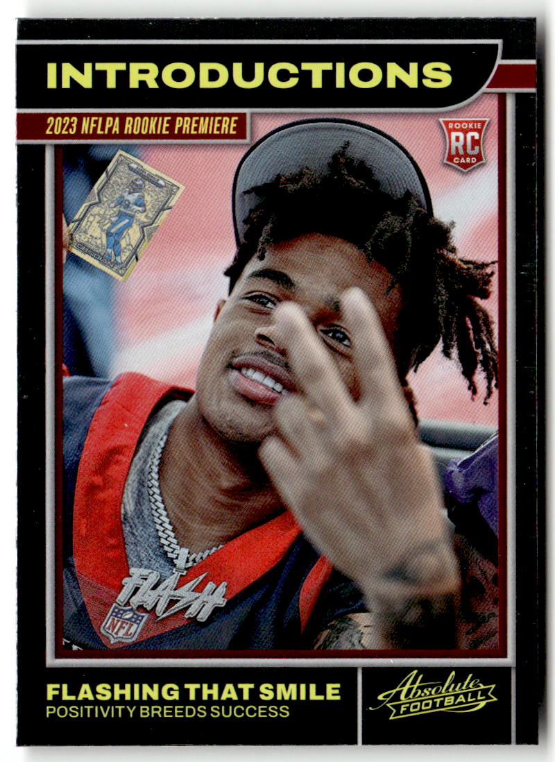 2023 Panini Absolute Introductions Tank Dell #3 (RC) front