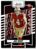 2023 Panini Absolute Jake Moody #188 (RC) front