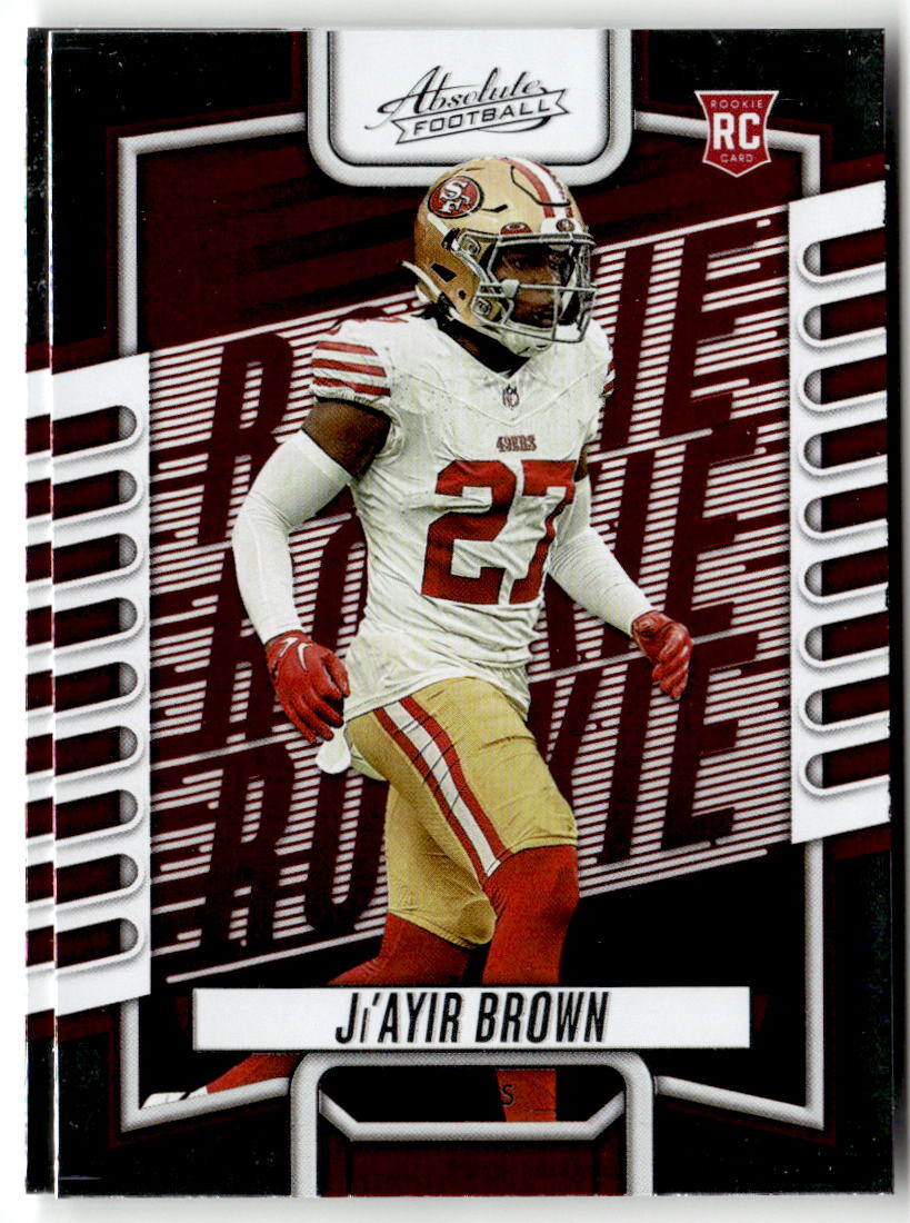 2023 Panini Absolute Ji'Ayir Brown #185 (RC)
