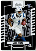 2023 Panini Absolute Josh Downs #128 (RC) front
