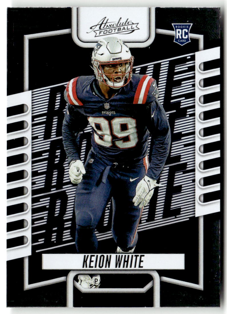 2023 Panini Absolute Keion White #170 (RC) front