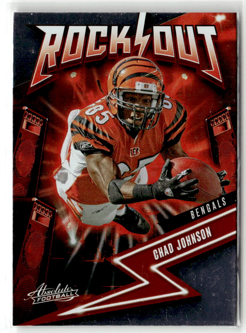 2023 Panini Absolute Rock Out Chad Johnson #1 front