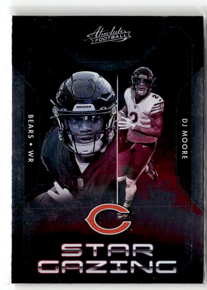 2023 Panini Absolute Star Gazing DJ Moore #SG-15 front