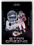 2023 Panini Absolute Star Gazing Travis Kelce #SG-19 front