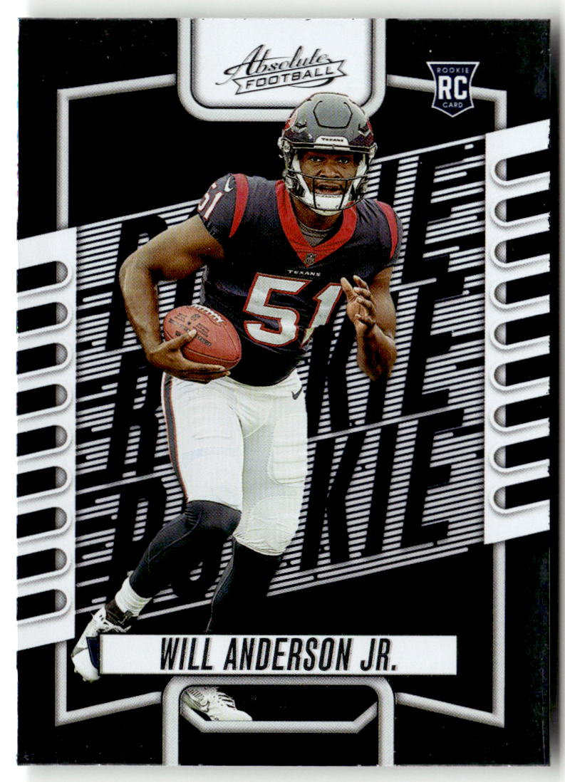 2023 Panini Absolute Will Anderson Jr. #103 (RC) front