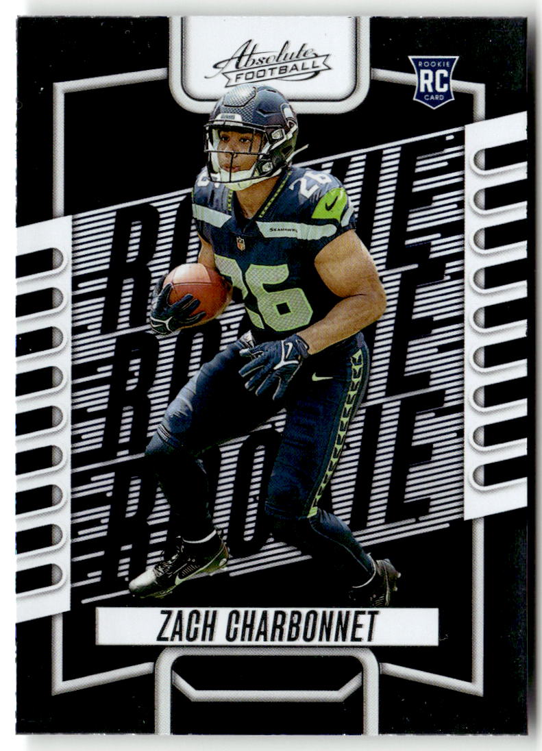 2023 Panini Absolute Zach Charbonnet #119 (RC) front