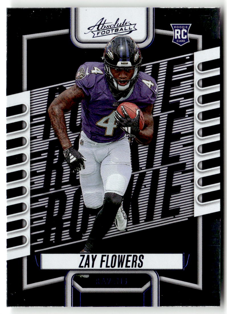 2023 Panini Absolute Zay Flowers #111 (RC) front