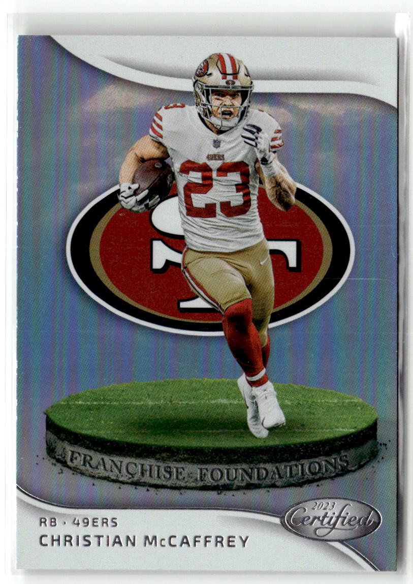 2023 Panini Certified Franchise Foundations Christian McCaffrey #FF-10 front