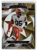 2023 Panini Certified Gold Team Myles Garrett #GT-6 front