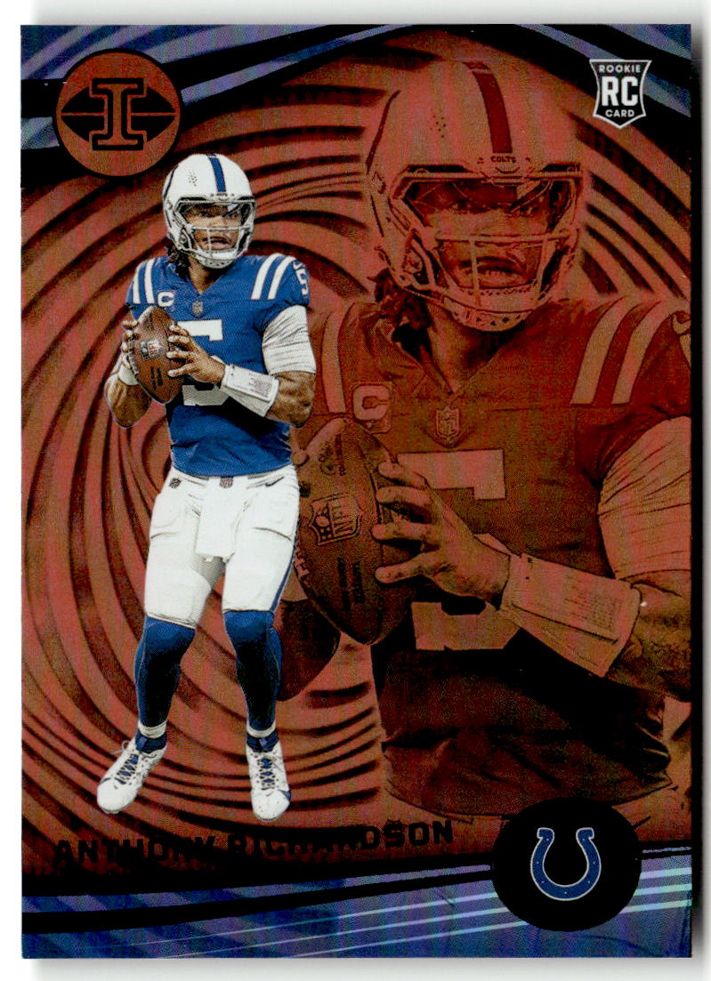2023 Panini Illusions Anthony Richardson [Orange] #46 front