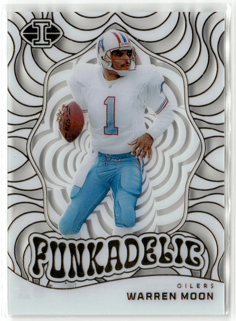 2023 Panini Illusions Funkadelic Warren Moon #10 front