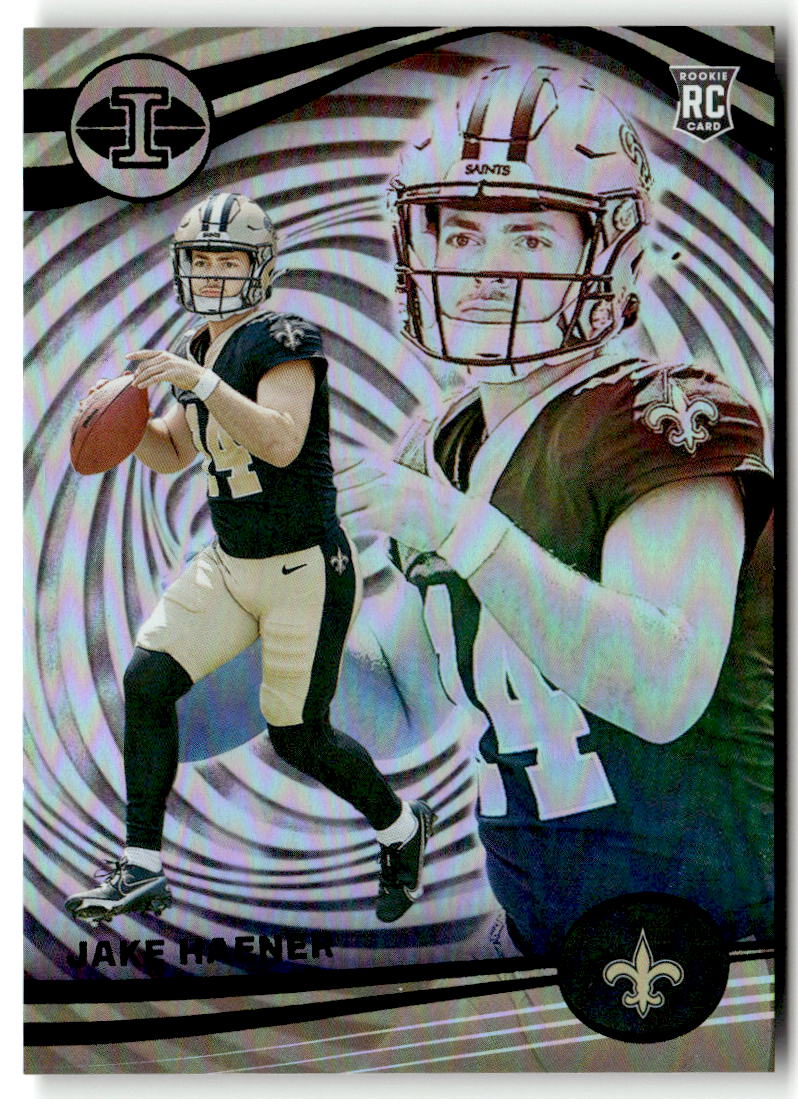 2023 Panini Illusions Jake Haener #80 (RC) front