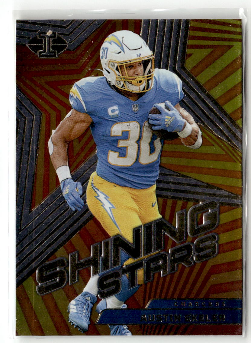 2023 Panini Illusions Shining Stars Austin Ekeler #1 front