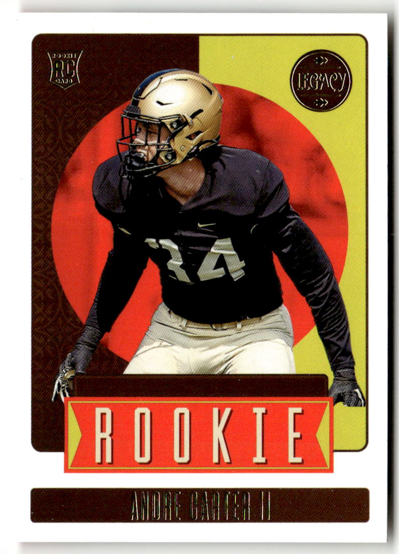 2023 Panini Legacy Andre Carter II #182 (RC) front