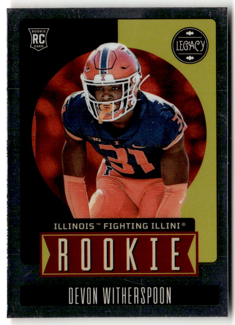 2023 Panini Legacy Devon Witherspoon [Premium Silver] #186