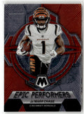 2023 Panini Mosaic Epic Performers Ja'Marr Chase #EP-JC front
