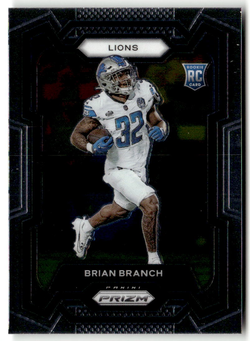 2023 Panini Prizm Brian Branch #328 (RC) front