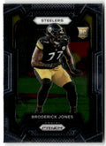 2023 Panini Prizm Broderick Jones #385 (RC) front