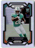 2023 Panini Prizm De'Von Achane #365 (RC)
