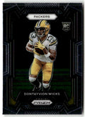 2023 Panini Prizm Dontayvion Wicks #333 (RC) front