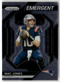 2023 Panini Prizm Emergent Mac Jones #H-1 front
