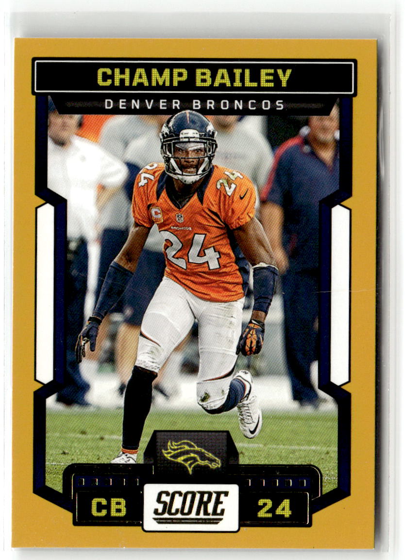 2023 Panini Score Champ Bailey [Gold] #78 front